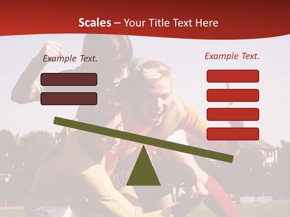 Dad Two Portrait PowerPoint Template