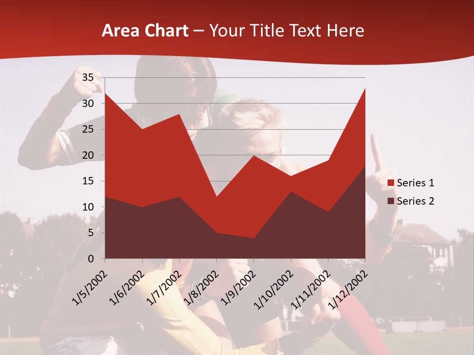Dad Two Portrait PowerPoint Template