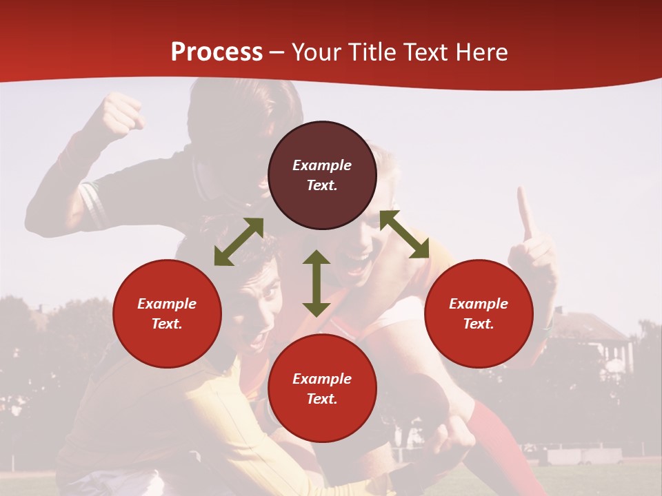 Dad Two Portrait PowerPoint Template