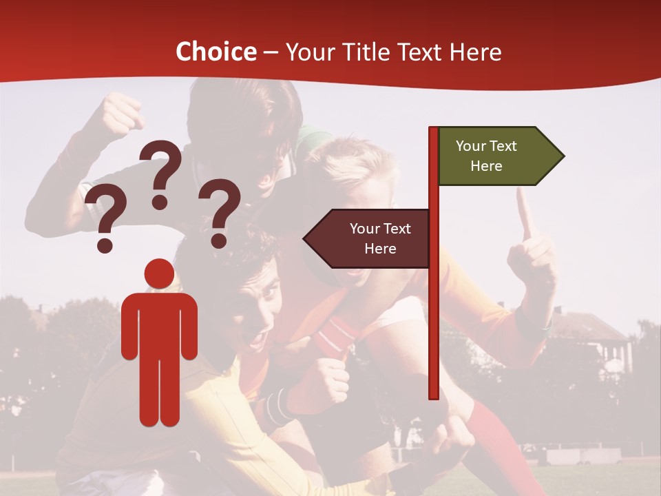 Dad Two Portrait PowerPoint Template