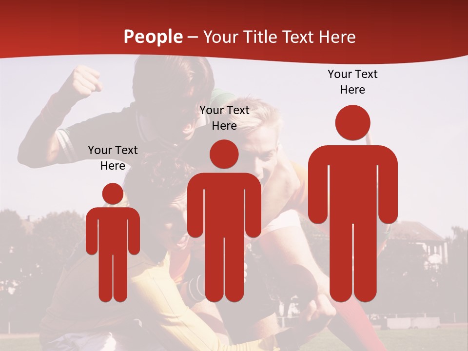 Dad Two Portrait PowerPoint Template