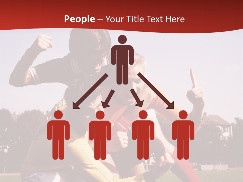 Dad Two Portrait PowerPoint Template