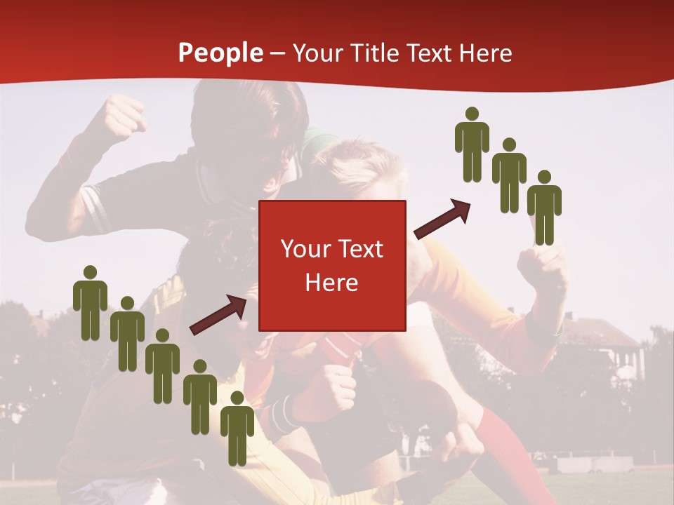 Dad Two Portrait PowerPoint Template