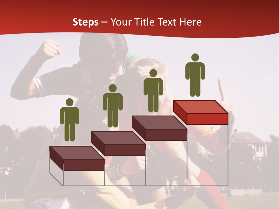 Dad Two Portrait PowerPoint Template