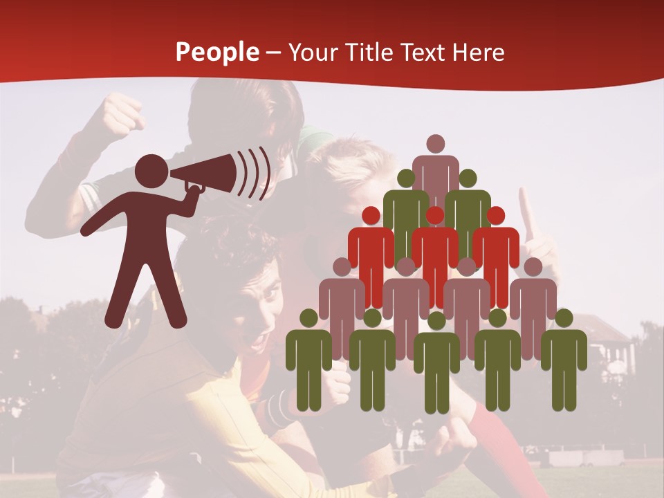 Dad Two Portrait PowerPoint Template