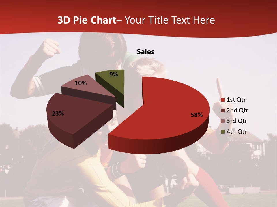 Dad Two Portrait PowerPoint Template