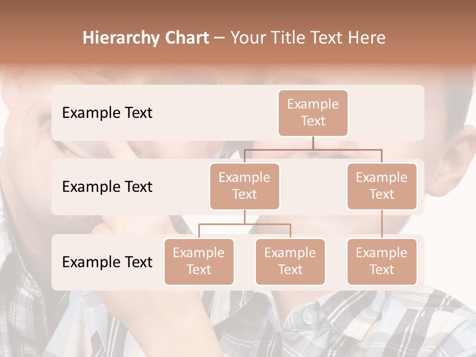 Dad Two Portrait PowerPoint Template