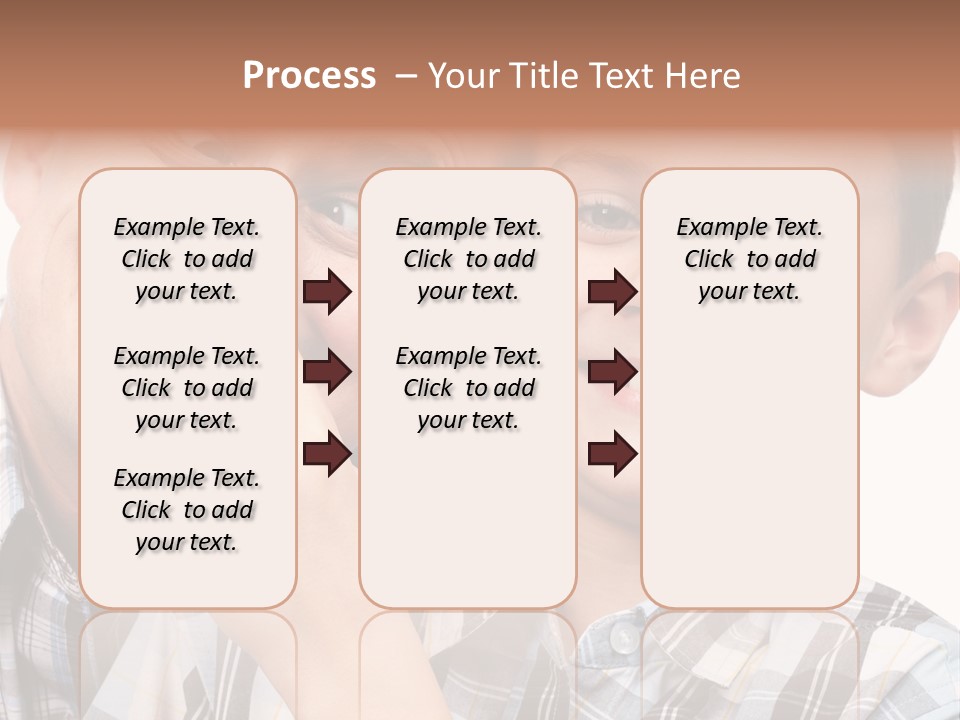 Dad Two Portrait PowerPoint Template