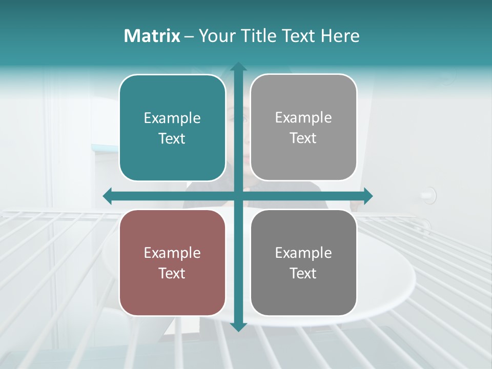Hungry White Empty PowerPoint Template