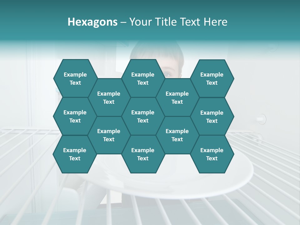 Hungry White Empty PowerPoint Template