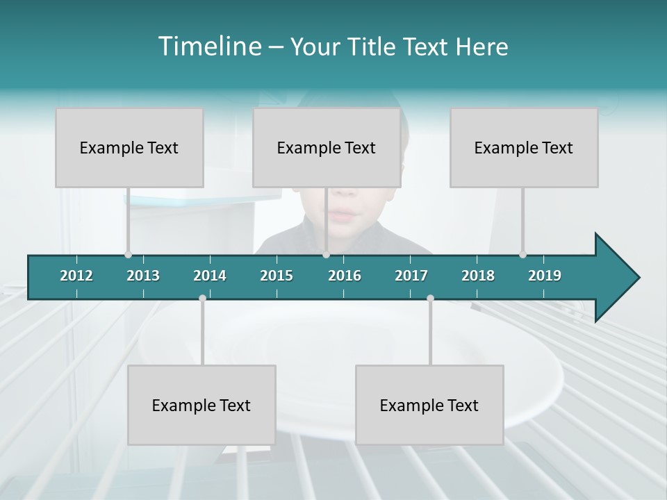 Hungry White Empty PowerPoint Template