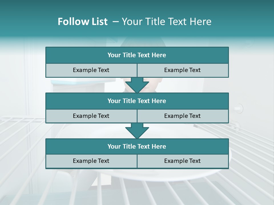 Hungry White Empty PowerPoint Template