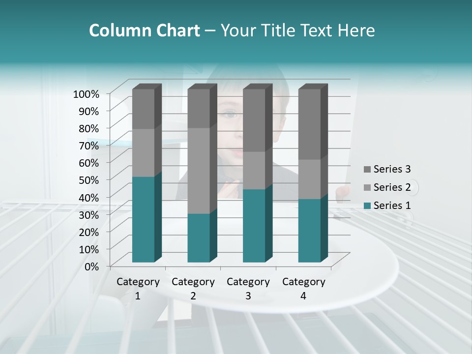 Hungry White Empty PowerPoint Template