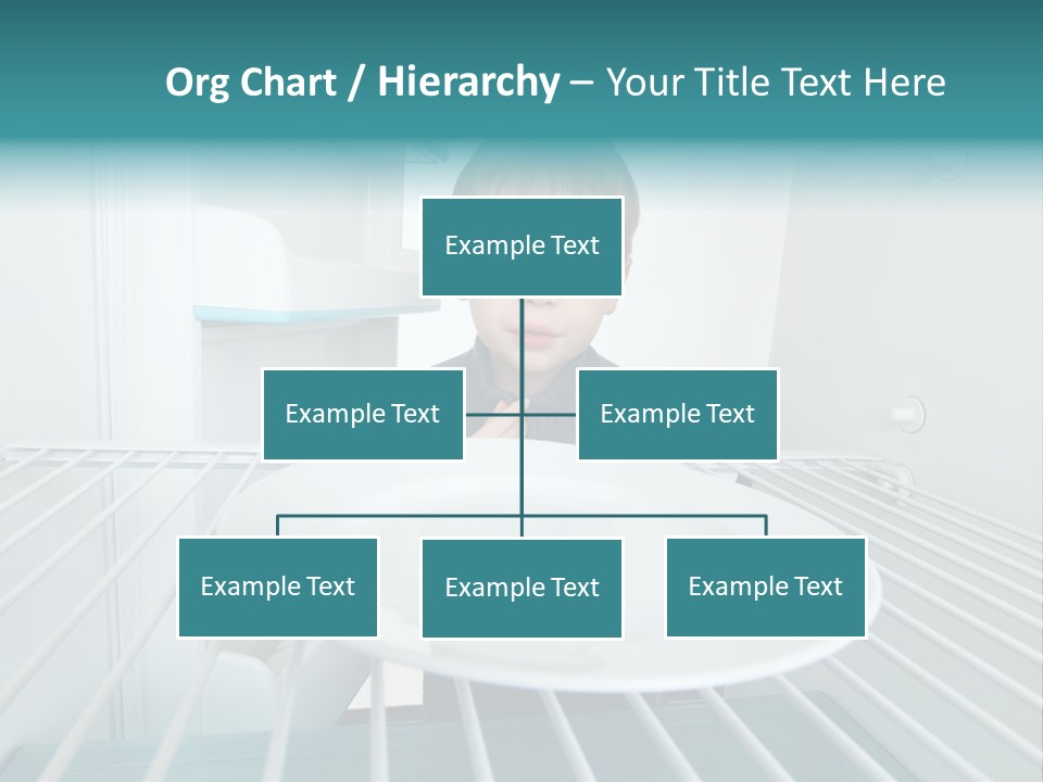 Hungry White Empty PowerPoint Template