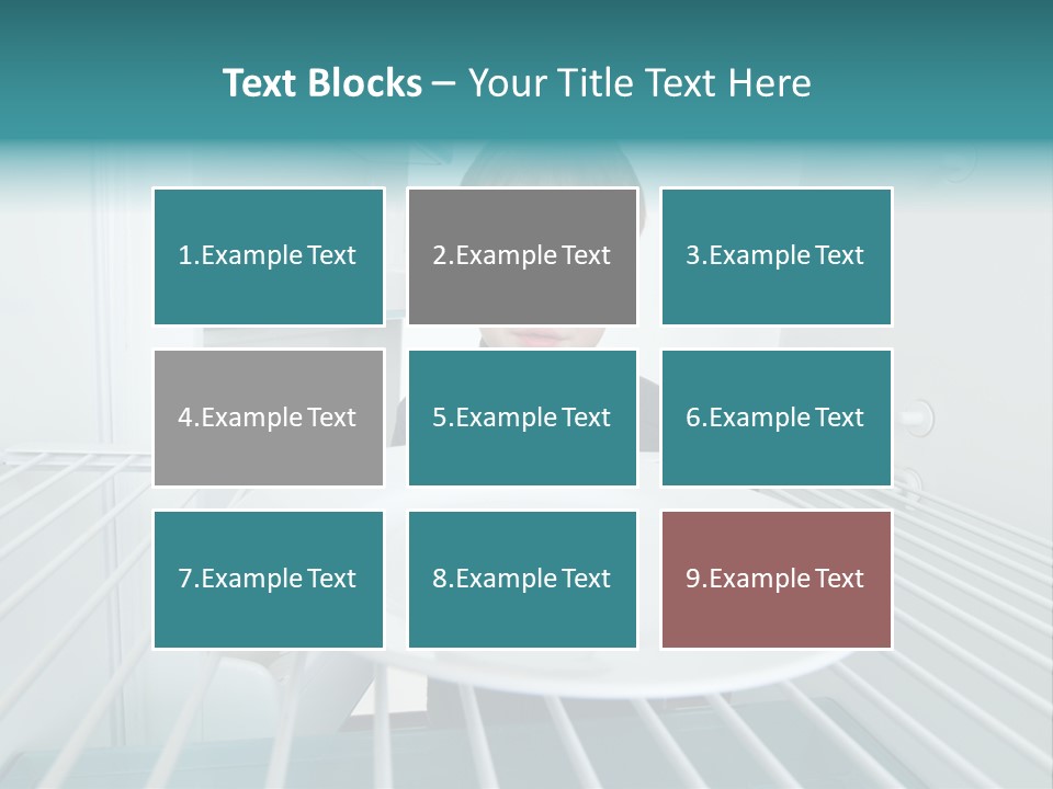Hungry White Empty PowerPoint Template