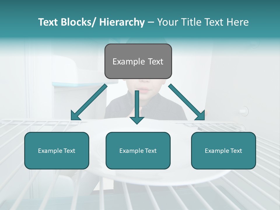 Hungry White Empty PowerPoint Template