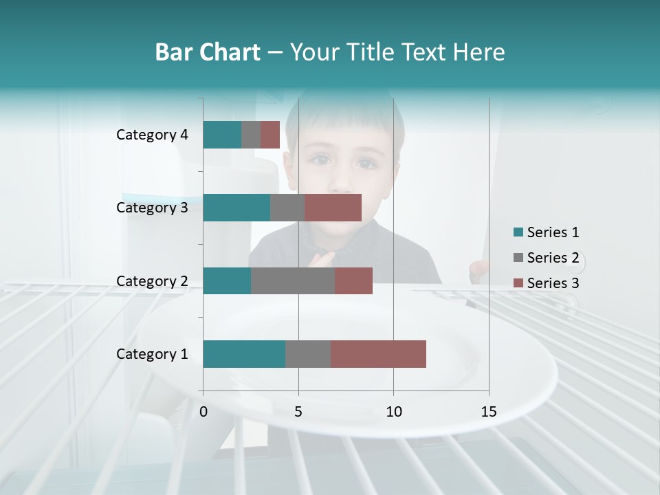 Hungry White Empty PowerPoint Template