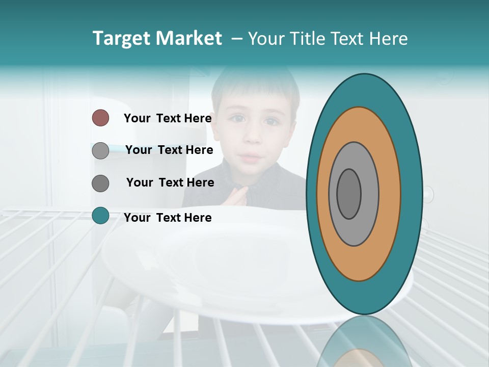 Hungry White Empty PowerPoint Template