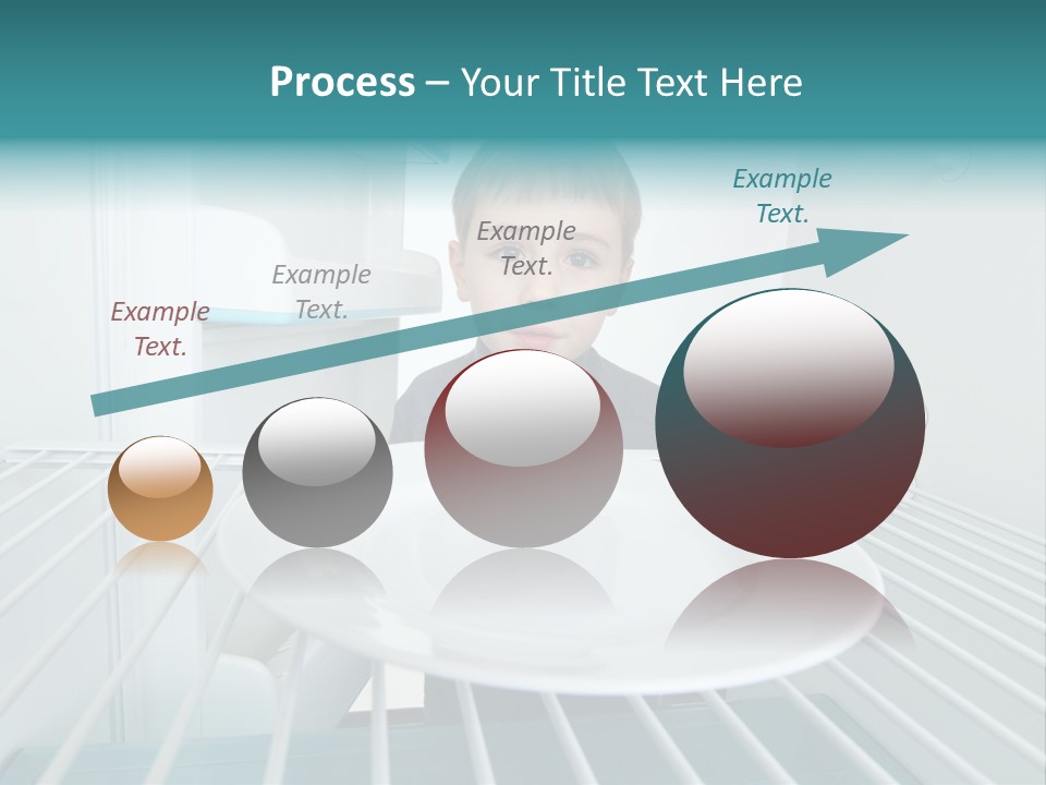 Hungry White Empty PowerPoint Template