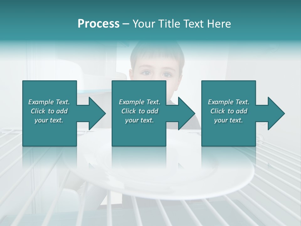 Hungry White Empty PowerPoint Template