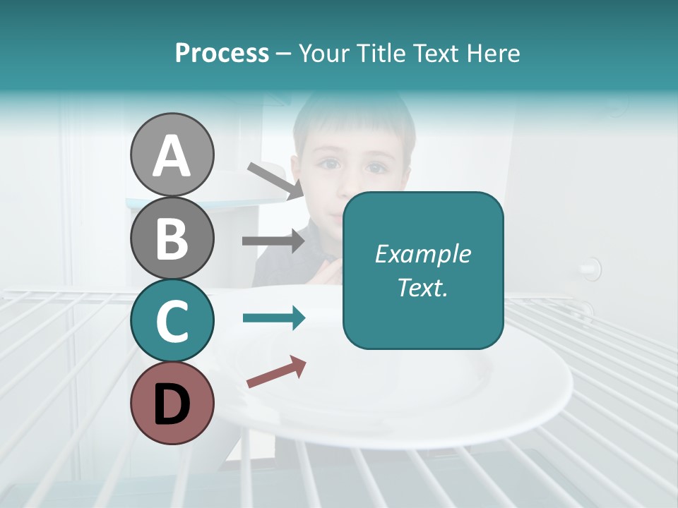 Hungry White Empty PowerPoint Template