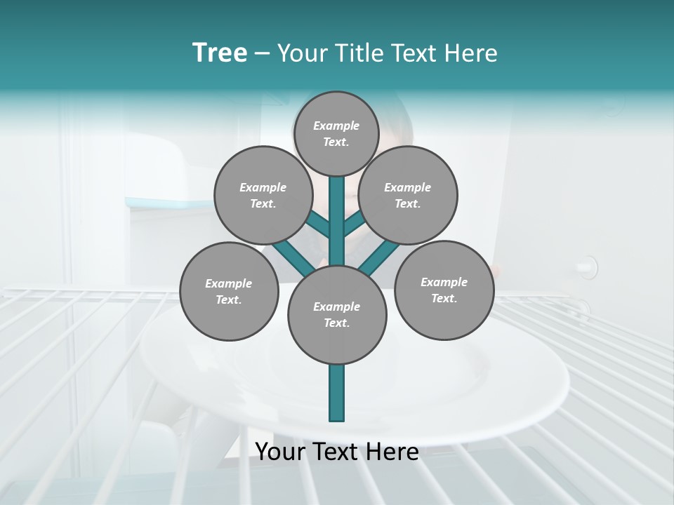 Hungry White Empty PowerPoint Template