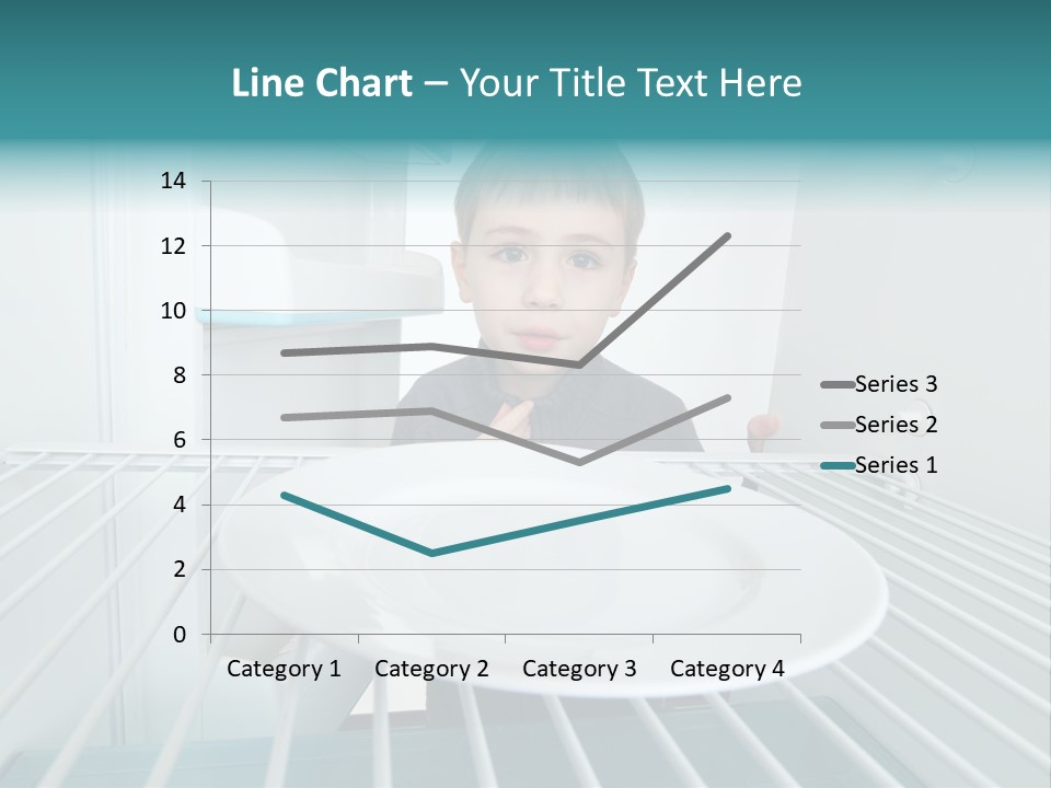 Hungry White Empty PowerPoint Template