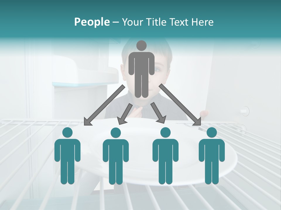 Hungry White Empty PowerPoint Template