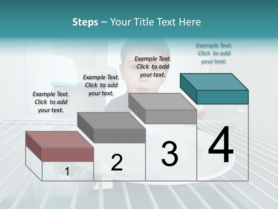 Hungry White Empty PowerPoint Template
