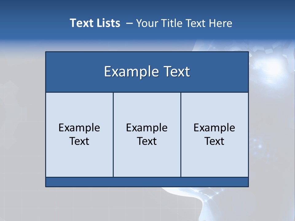 A Person's Head With Gears In The Background PowerPoint Template