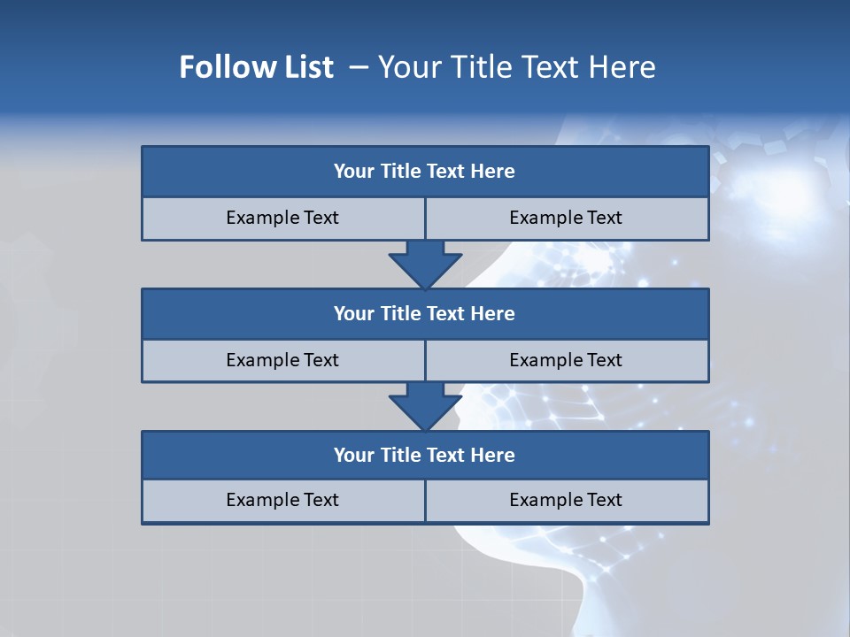 A Person's Head With Gears In The Background PowerPoint Template