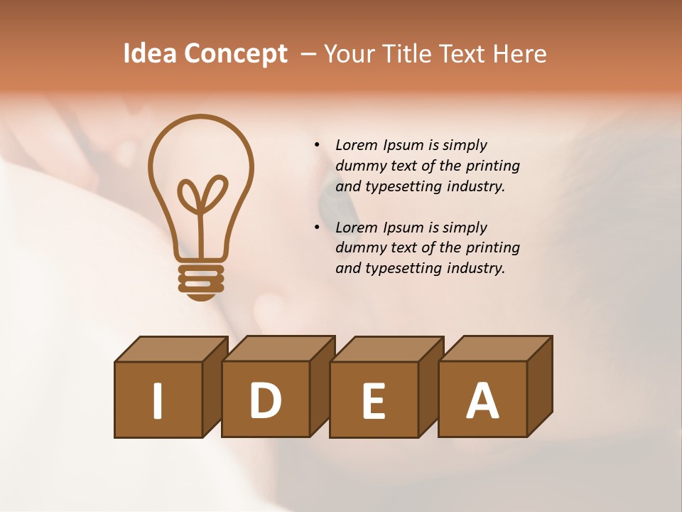 Breastfeeding Care Daughter PowerPoint Template