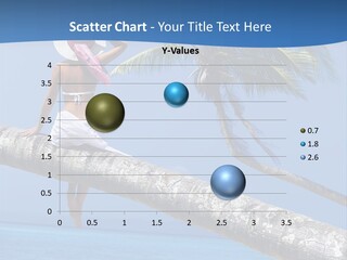 Tree Palm Sunbathing PowerPoint Template