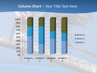 Tree Palm Sunbathing PowerPoint Template