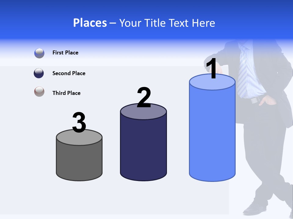 Person Looking Happy PowerPoint Template