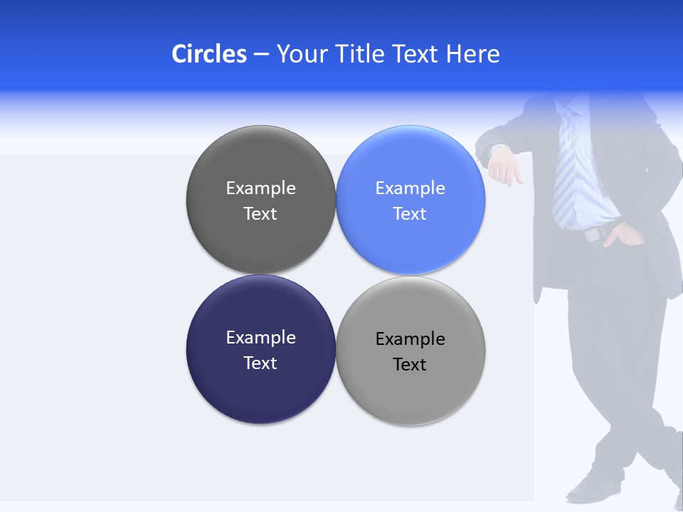 Person Looking Happy PowerPoint Template