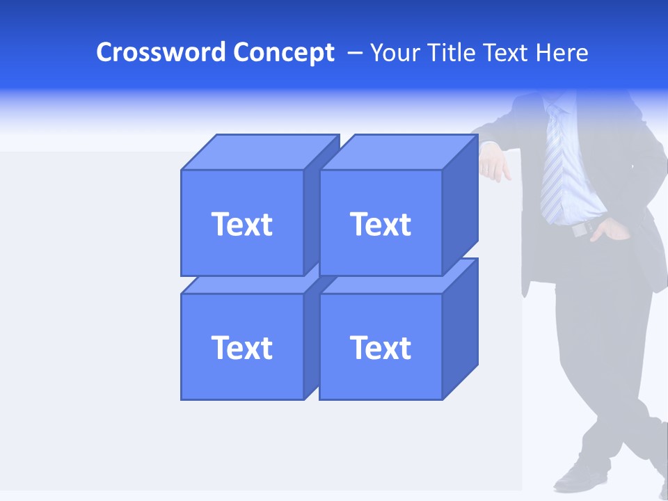 Person Looking Happy PowerPoint Template