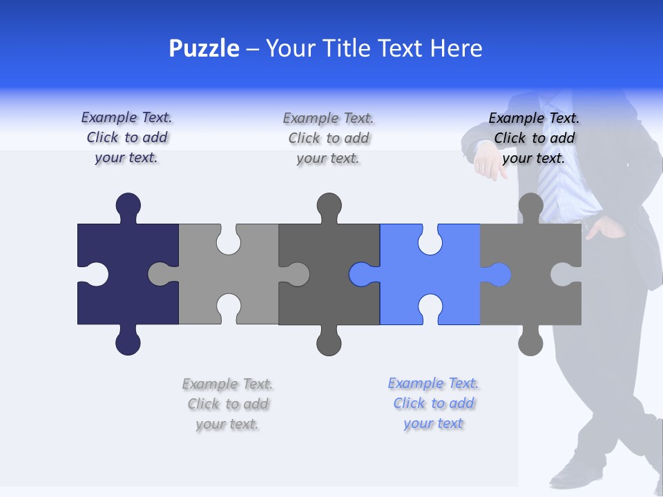 Person Looking Happy PowerPoint Template