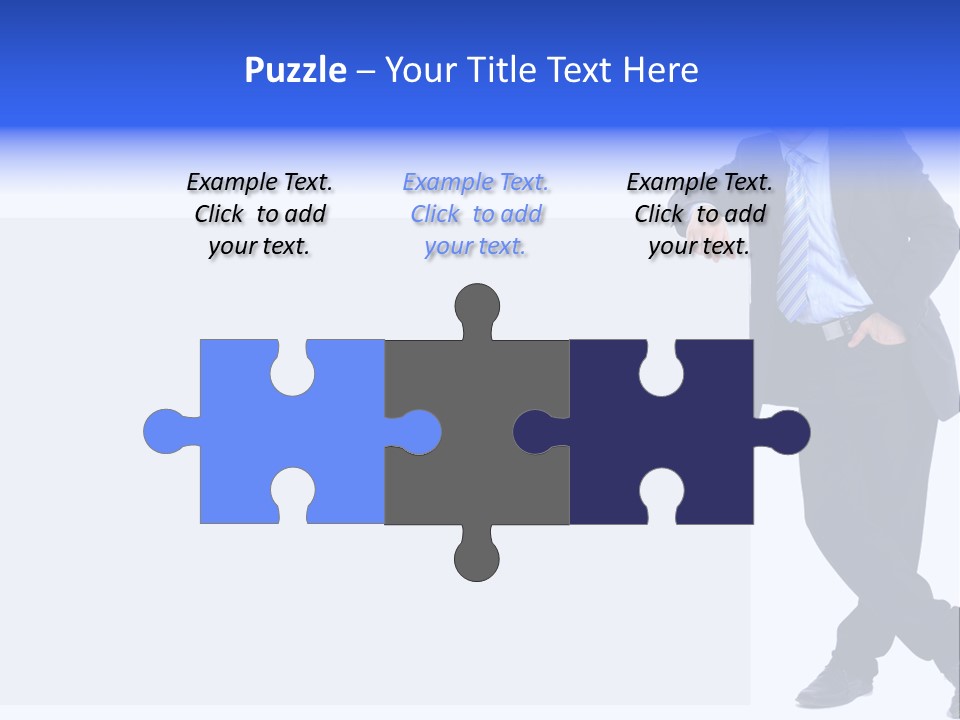 Person Looking Happy PowerPoint Template