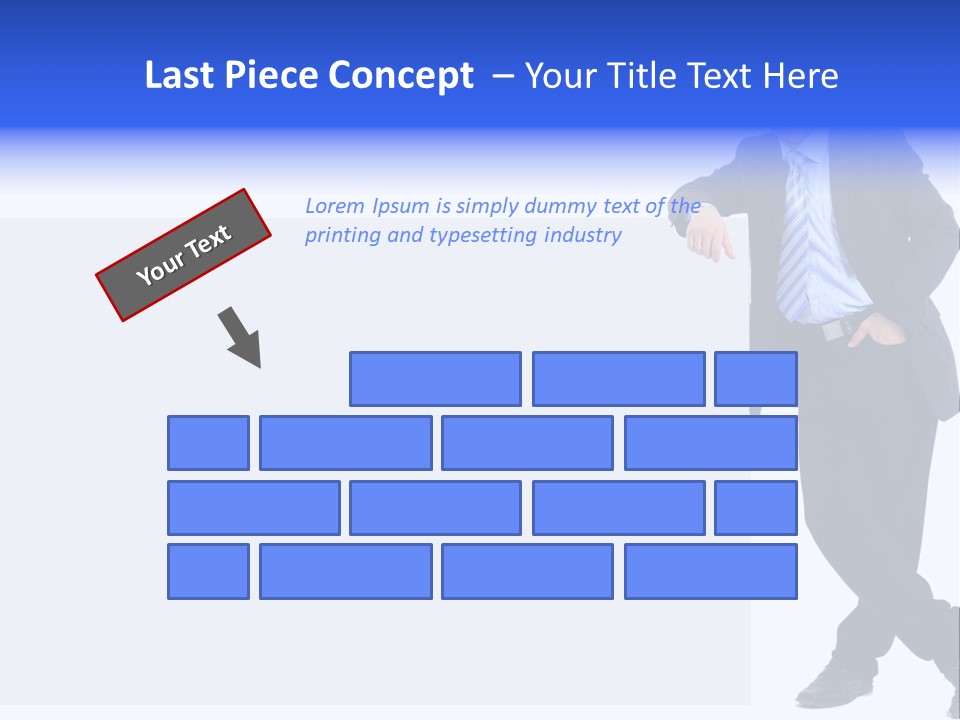 Person Looking Happy PowerPoint Template