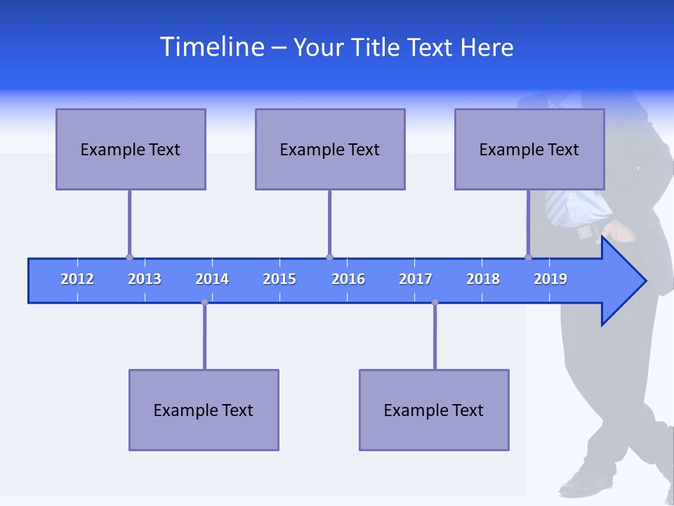 Person Looking Happy PowerPoint Template