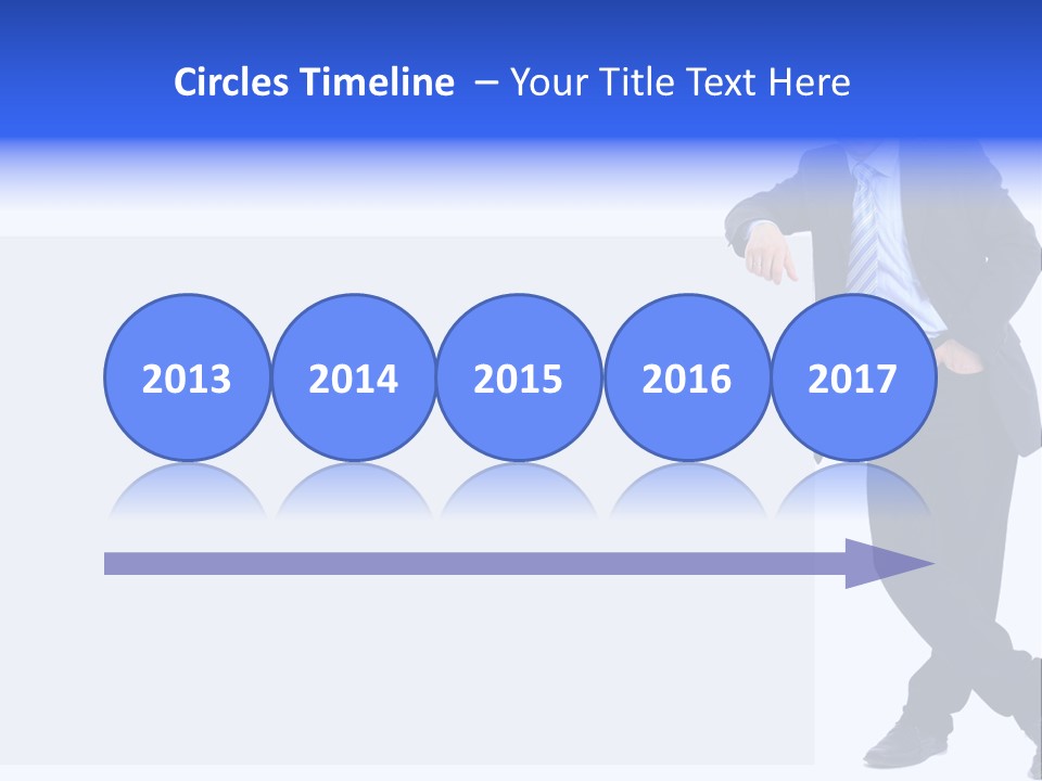 Person Looking Happy PowerPoint Template