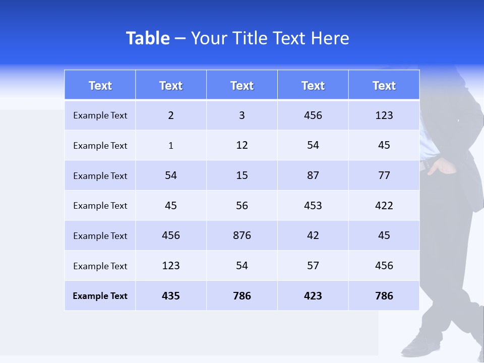 Person Looking Happy PowerPoint Template