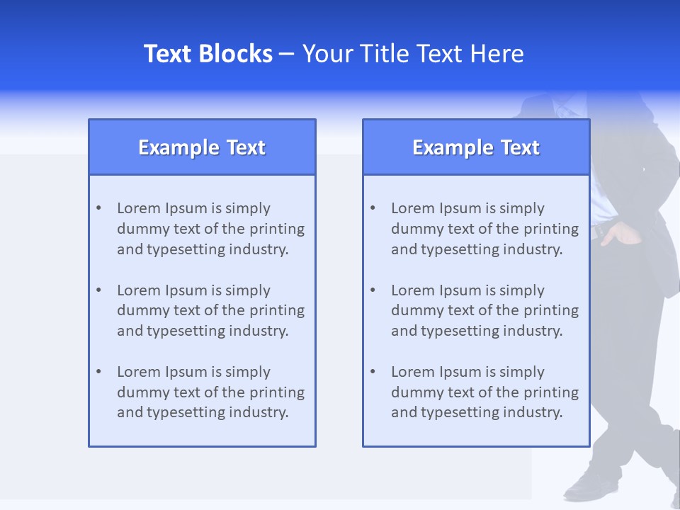 Person Looking Happy PowerPoint Template