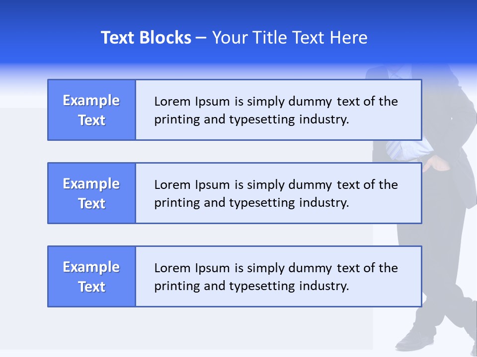 Person Looking Happy PowerPoint Template