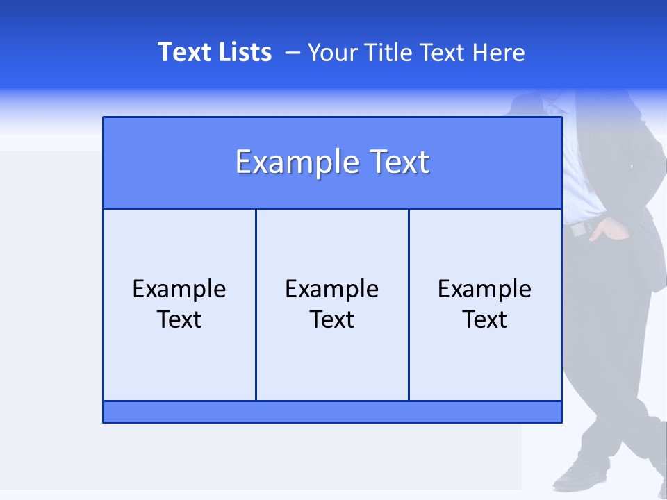 Person Looking Happy PowerPoint Template