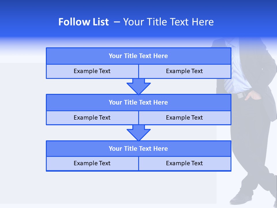Person Looking Happy PowerPoint Template
