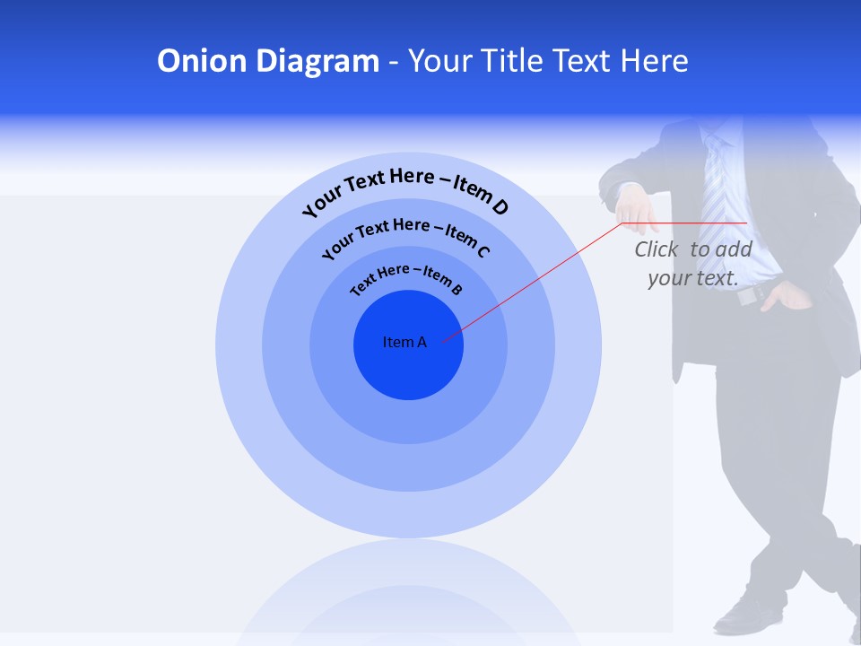 Person Looking Happy PowerPoint Template