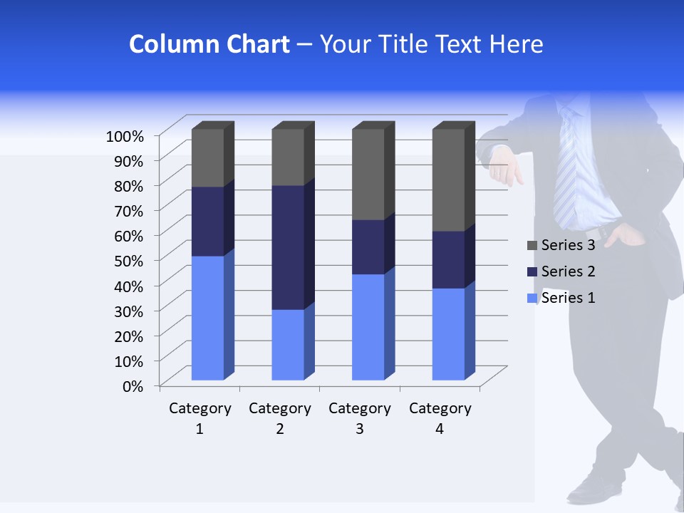 Person Looking Happy PowerPoint Template
