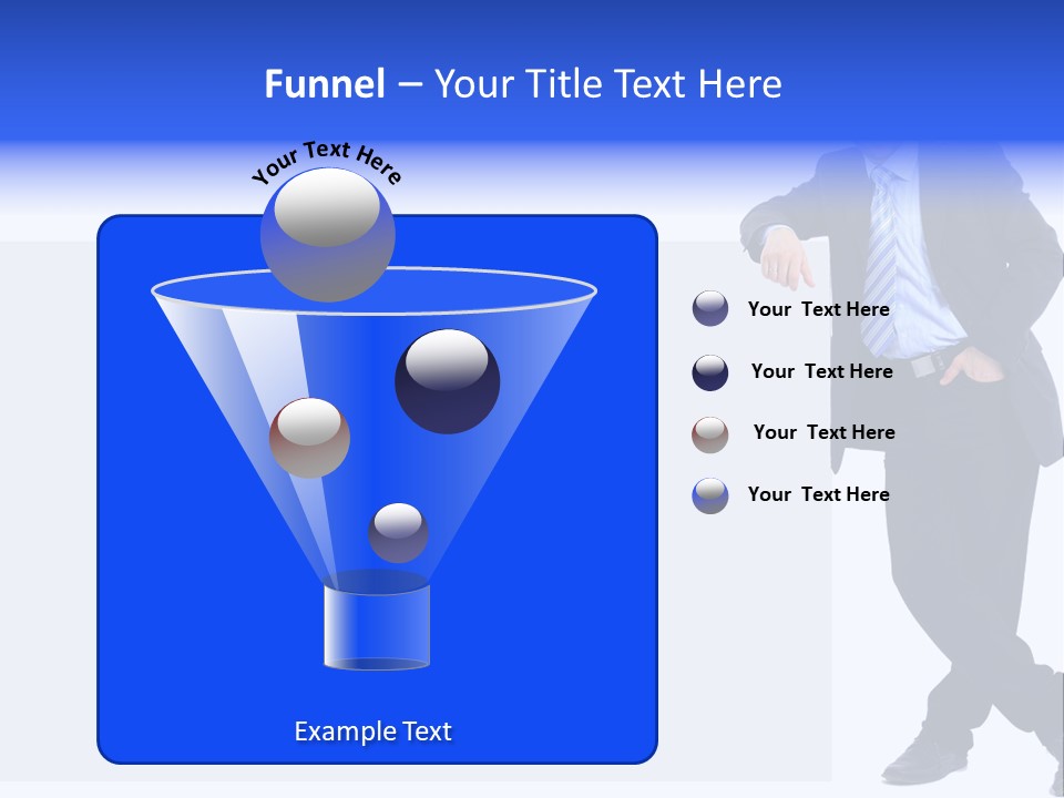 Person Looking Happy PowerPoint Template